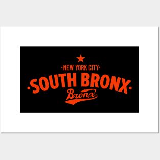New York - South Bronx Lettering - Bronx Apparel Posters and Art